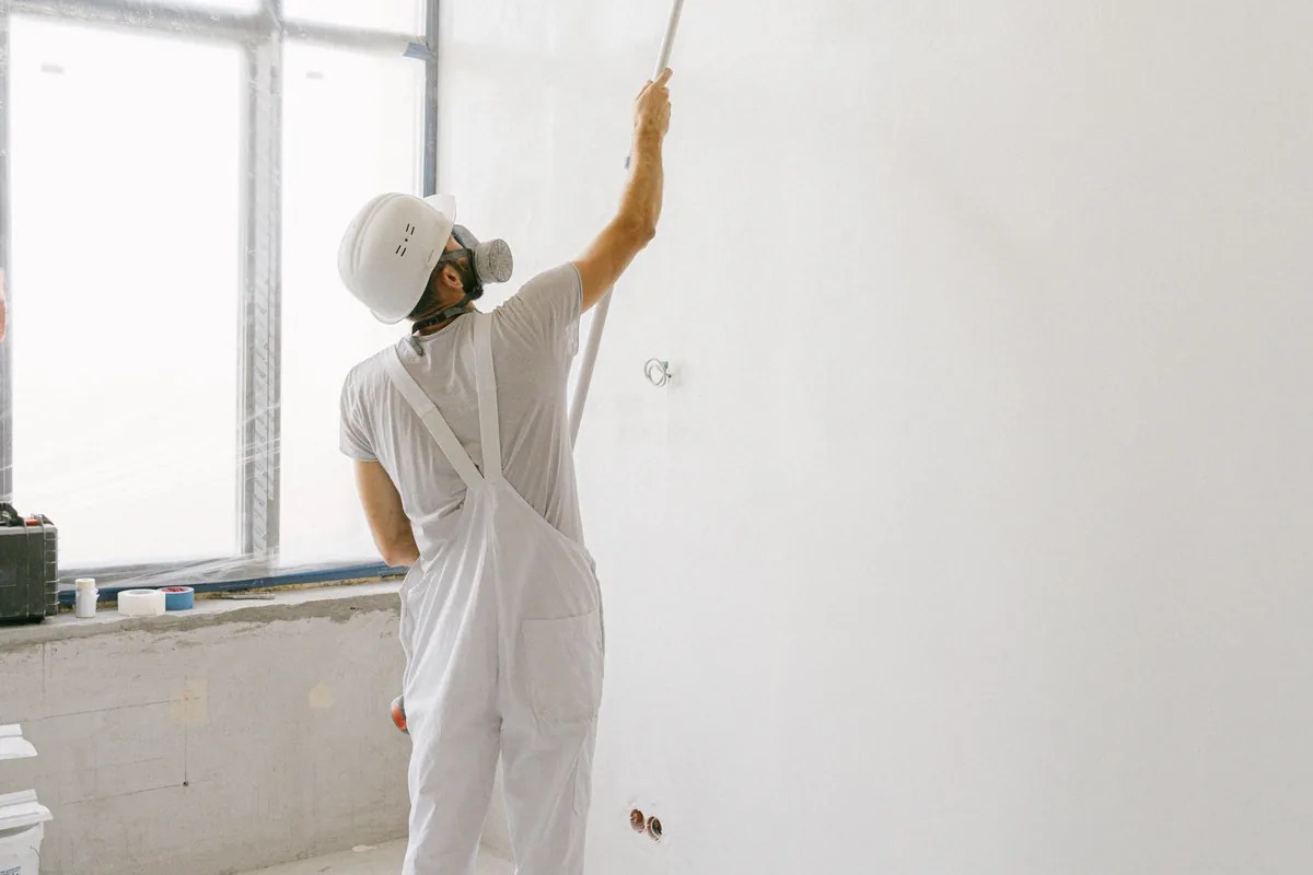 Professional interior painting project